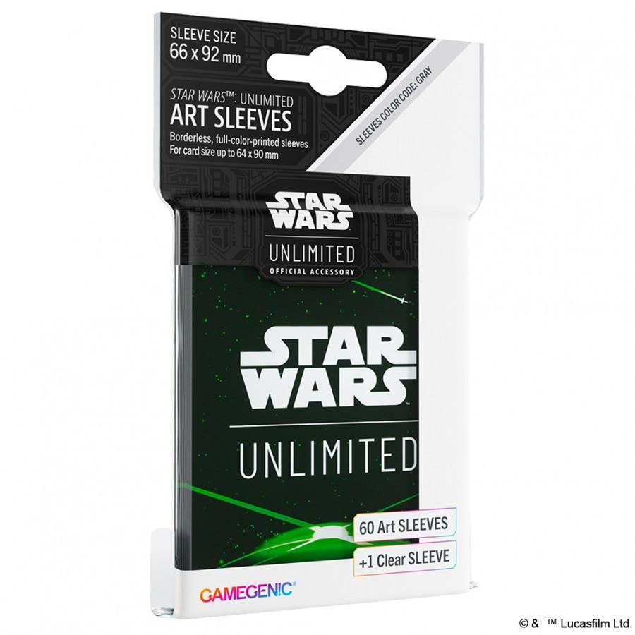 Gamegenic Star Wars: Unlimited Art Sleeves - Back Green